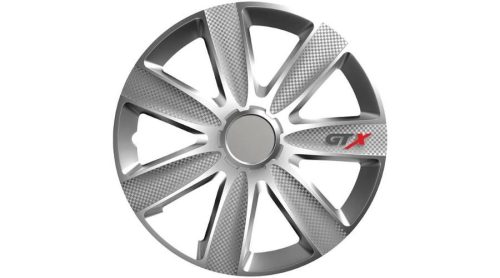 Dísztárcsa 13" GTX Carbon Silver (4 darabos garnitúra)