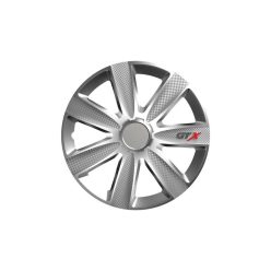   Dísztárcsa 16" GTX Carbon Silver (4 darabos garnitúra)