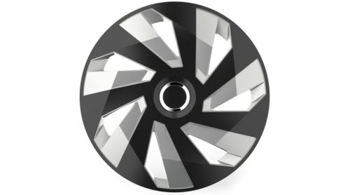 Dísztárcsa 15" Vector Ring Chrome Black & Silver (4 darabos garnitúra)