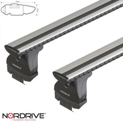   Fiat Tipo 4-ajtós 2015 - 2020 - Nordrive tetőcsomagtartó (alu)