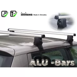   Skoda Rapid 4-ajtós 2012 - most - DIHENG tetőcsomagtartó (alu)