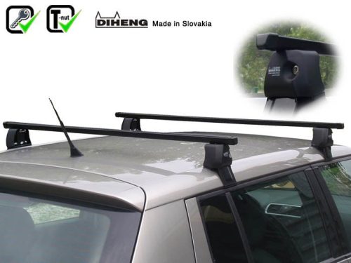 Skoda Fabia II Kombi 2007 - 2015 - DIHENG tetőcsomagtartó (acél)