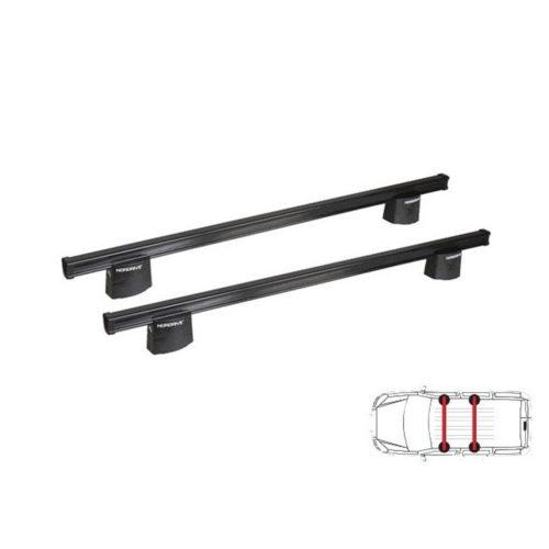 VW Caddy / Caddy Life 2004 - 2020 - Nordrive tetőcsomagtartó (acél)