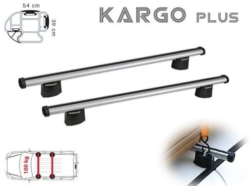 Citroen Berlingo II 2008 - 2018 - Nordrive tetőcsomagtartó (alu)