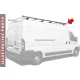 õkosár Peugeot Boxer L3H2 / L3H3 2006 - 2013 - LaPrealpina tetőcsomagtartó (alu)