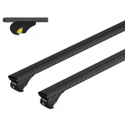   Mitsubishi Outlander 2007 - 2010 - Nordrive Silenzio Black tetőcsomagtartó (alu)