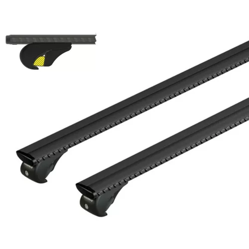 Mercedes ML 2005 - 2011 - Nordrive Silenzio Black tetőcsomagtartó (alu)