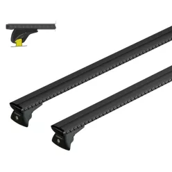   Ford Edge 2016 - 2021 - Nordrive Silenzio Black tetőcsomagtartó (alu)