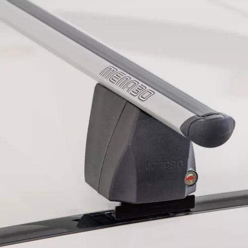 VW Caddy (2K) Life / Maxi Life 2010 - 2015 - Menabo Delta Silver tetőcsomagtartó (alu)