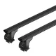 Peugeot 807  slotted profile 2002 - 2013 - Nordrive Silenzio Black tetőcsomagtartó (alu)