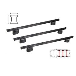   Ford Tourneo Connect - (Rövid tengelytáv) 2022 - most - Nordrive tetőcsomagtartó (acél)