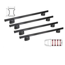   VW Caddy Maxi Life 5dr 2021 - most - Nordrive tetőcsomagtartó (acél)