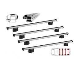   VW Caddy Maxi Life 5dr 2021 - most - Nordrive tetőcsomagtartó (alu)