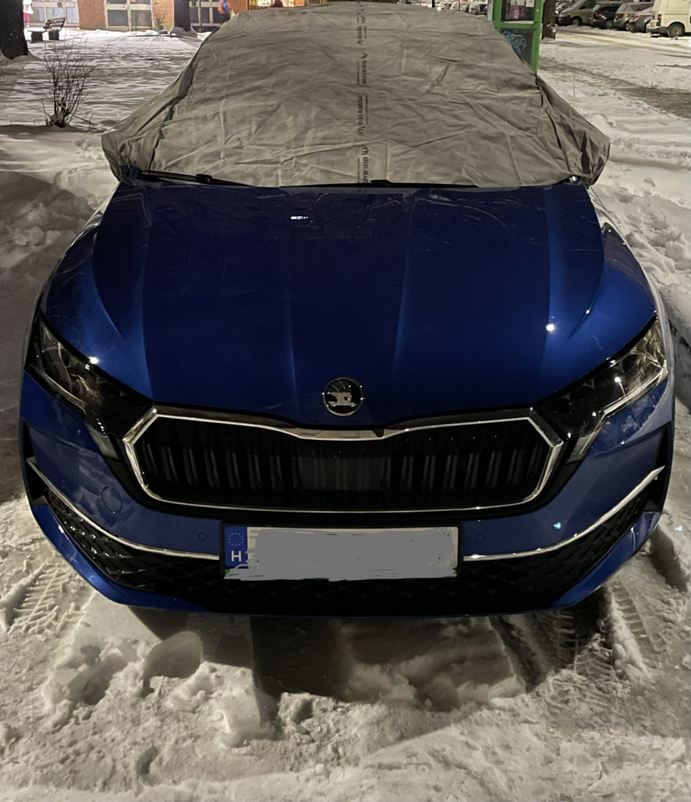   295-320 Cm L-Xl Hatchback/Kombi Félponyva Kocsi Ablakaira És Tetejére- Winter Optimal-
