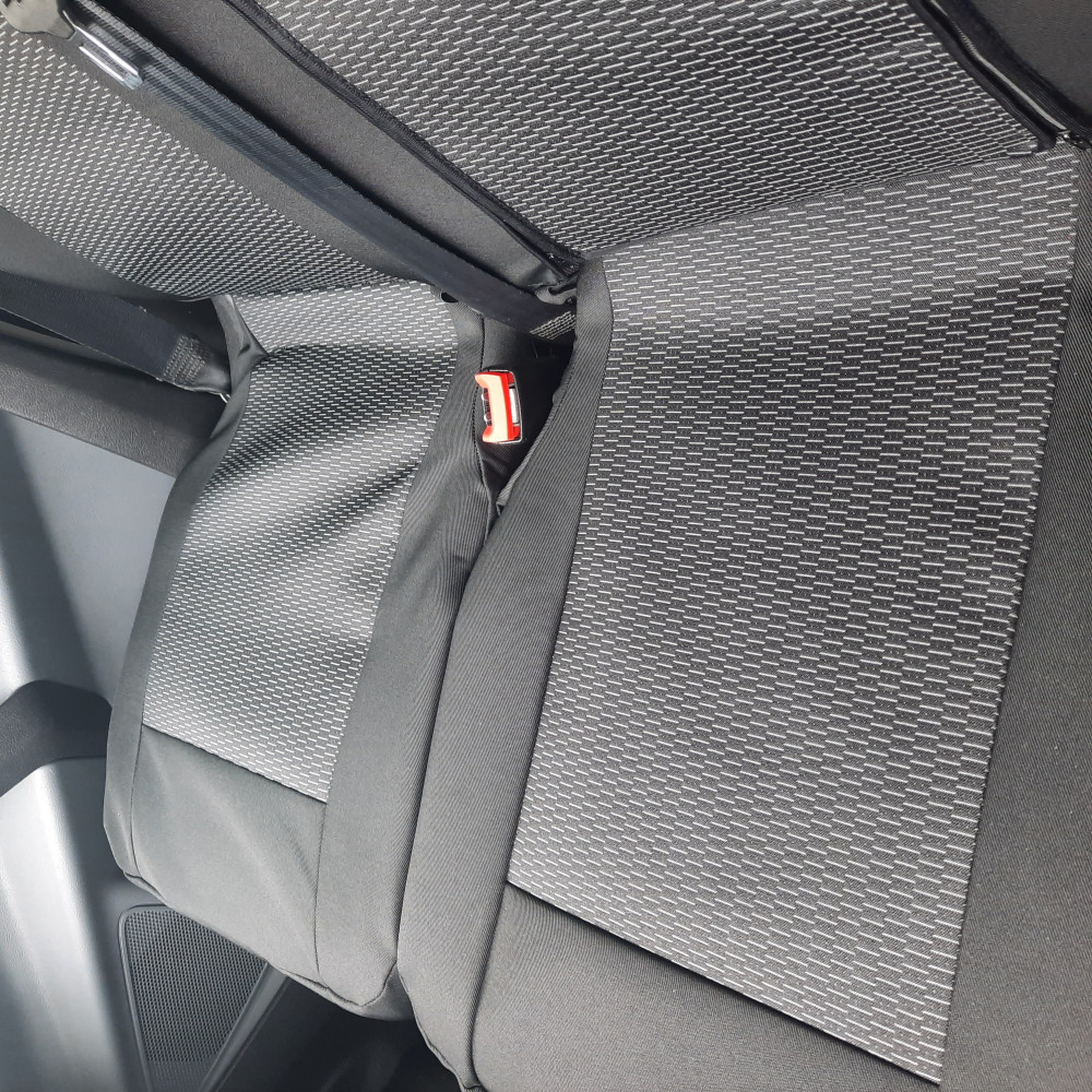   Méretpontos ülésrehuzat Tailor Made 1+2 Ford Transit Custom 2012-től (a faceliftre is)
